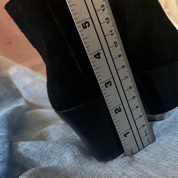 Kensie Black Block Booties 🌵7.5 - Picture 6 of 15